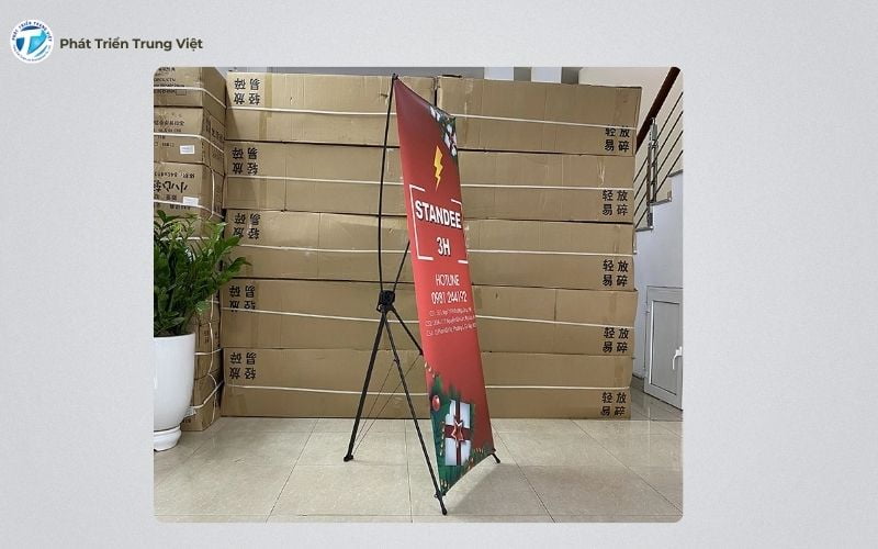 Standee chữ X 60x160 cm
